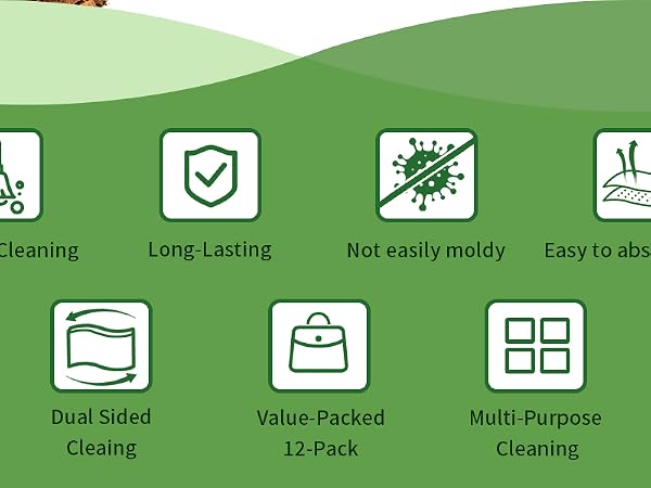 Sponges Kitchen Natural Dish Sponge Plant-Based