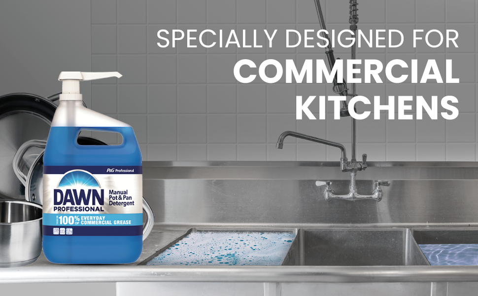 dawn professional dish soap liquid detergent manual pot and pan
