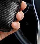 Faraday Pouch for Car Keys, 2-Pack RFID Signal Blocking Key Fob Protector, Anti-Theft Double-Laye...