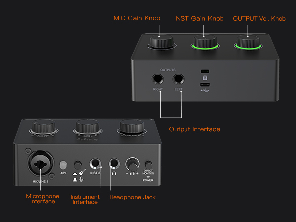 audio mixer for recording 