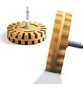 MIDO Professional Abrasive Eraser Wheel Decal Remover 3.94 x 3.94 x 1.62 Inch Rubber Eraser Wheel...