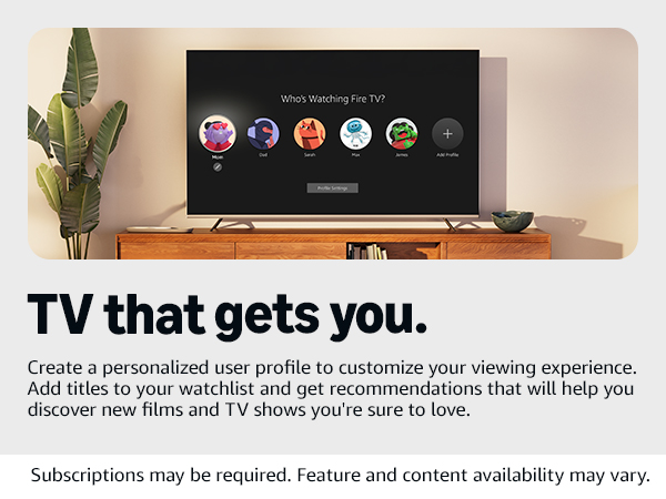 Personalized profiles