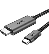 uni USB C to HDMI Cable for Home Office 6ft (4K@60Hz), USB Type C to HDMI Cable, Thunderbolt 4/3 ...