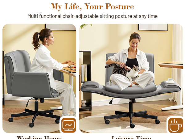 Criss Cross Chair with Wheels