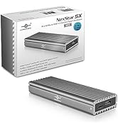 Vantec M.2 Nvme SSD to USB 3.1 Gen 2 Type C Enclosure with C to C Cable, Space Gray Color, ID5 (N...