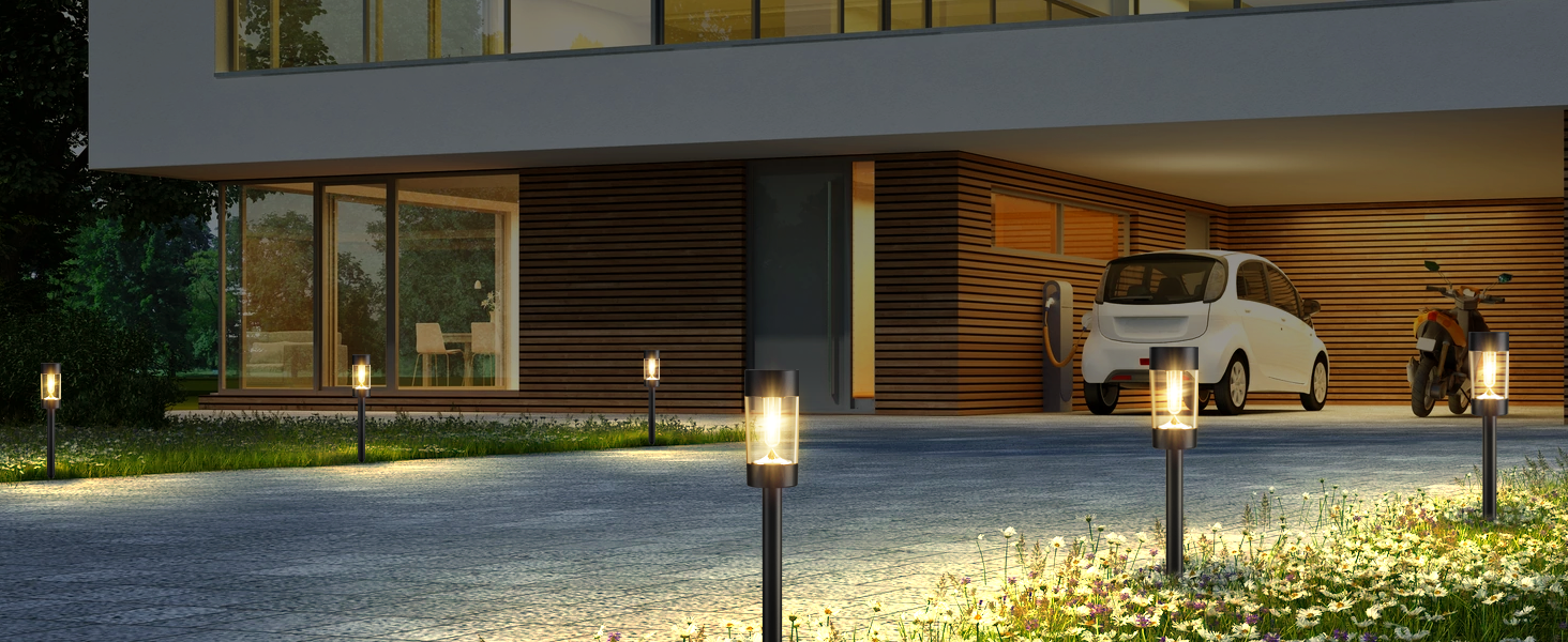 Solar Driveway Lights