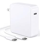 Mac Book Pro Charger - 100W USB C Charger Power Adapter for USB C MacBook Air 13 Inch, MacBook Pr...