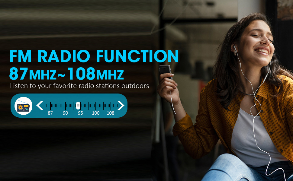 music player with fm Radio