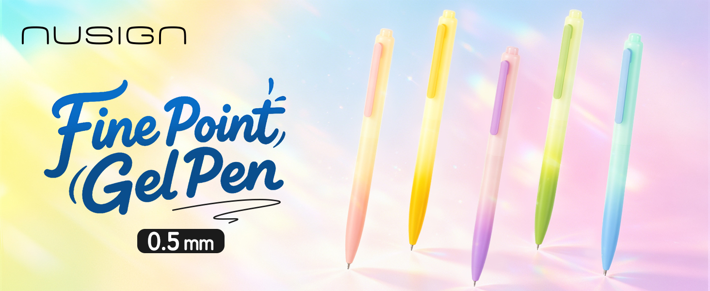gel pens