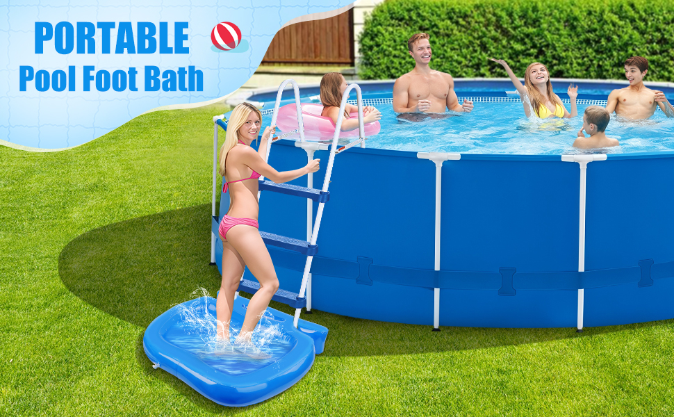 Pool Foot Bath