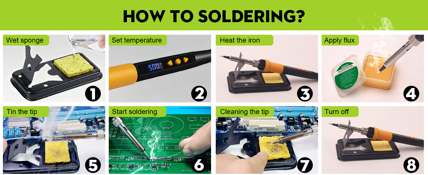 how to use soldering iron