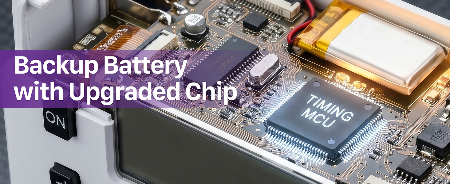 backup battery with upgraded chip