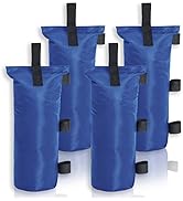 MASTERCANOPY 100lbs Canopy Weight Sandbags (7"x18",Blue)