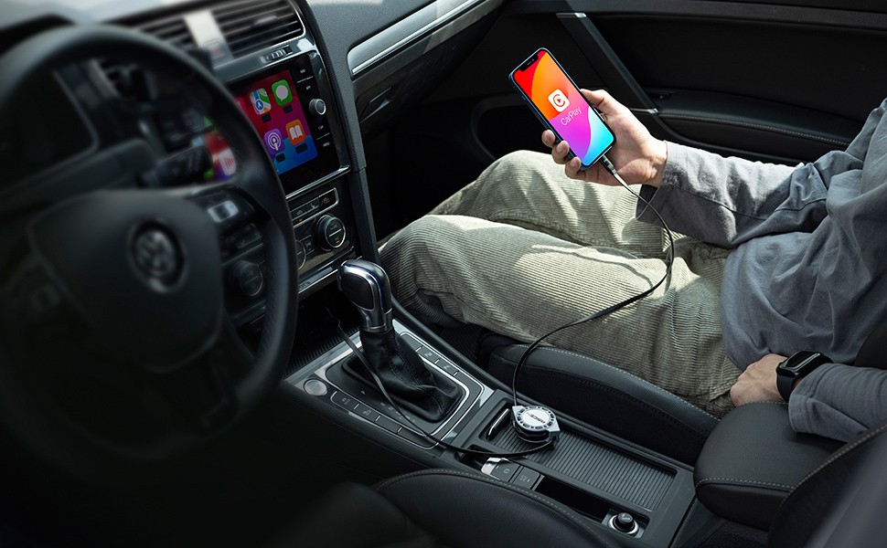 Fast charging and data transfer carplay apple iphone charger cord lightning charger cord usbc cord