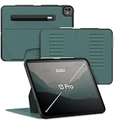 Zugu Case for iPad Pro 13 (M4) 2024, Slim Protective Cover with Apple Pencil Holder, Auto Wake/Sl...