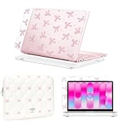BBIQI Compatible with MacBook Neo Case 13 inch 2026 Release A3404, Hard Shell Laptop Case&amp;Puffy L...
