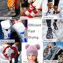 Drying Various Types Shoes