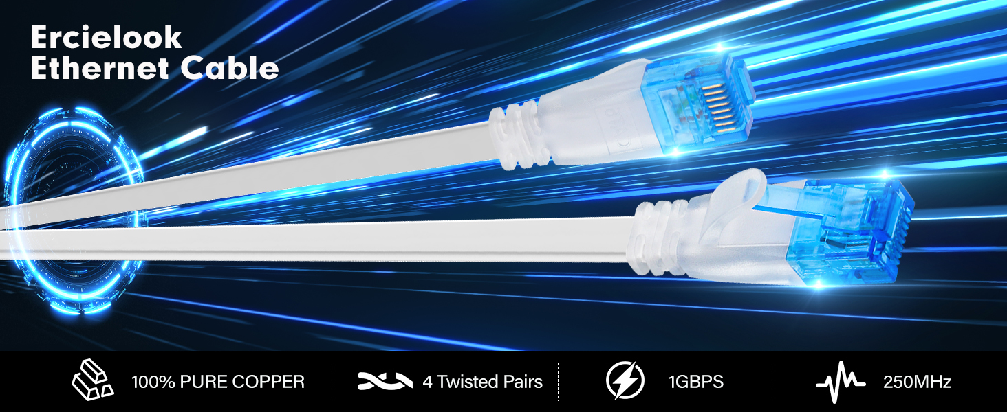 Ercielook Cat6 ethernet cable