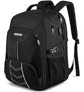 Extra Large Backpack for Men 55L,18.4Inch Travel Laptop Backpack with USB Charging Port Business ...