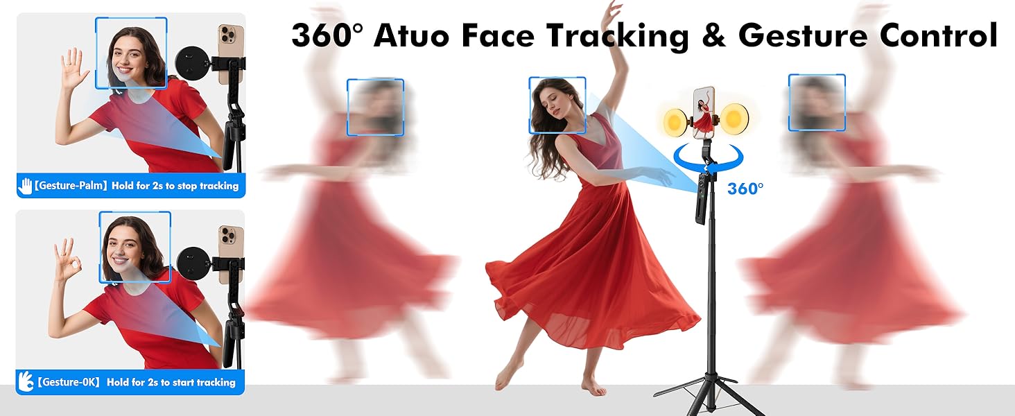 tripod for iphone with light