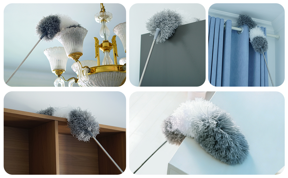 The cleaning brush makes our cleaning tasks easier and more efficient.