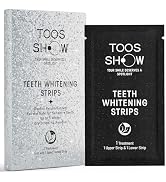 Toos Show Teeth Whitening Strips, 5 Shade Whiter in 7 Day Treatment,Whitening Strips for Teeth Se...