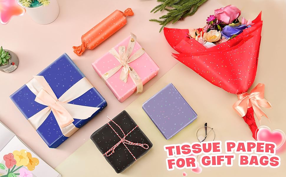Glitter Tissue Paper