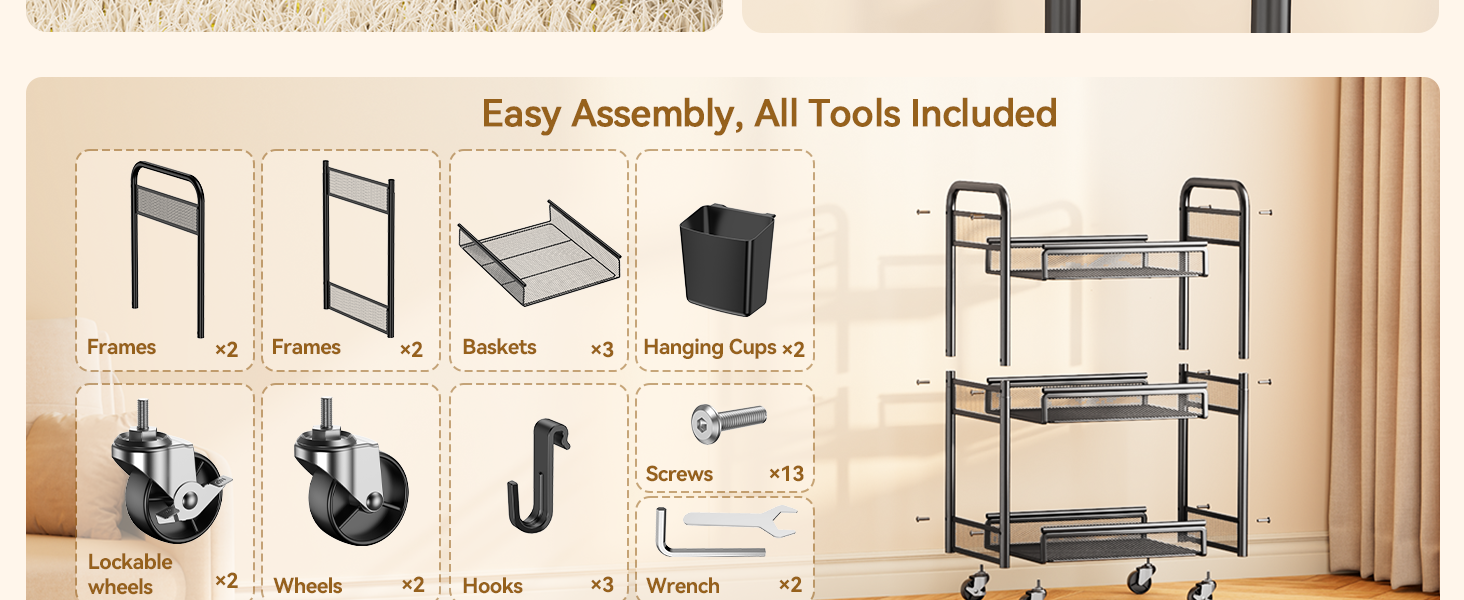 metal cart