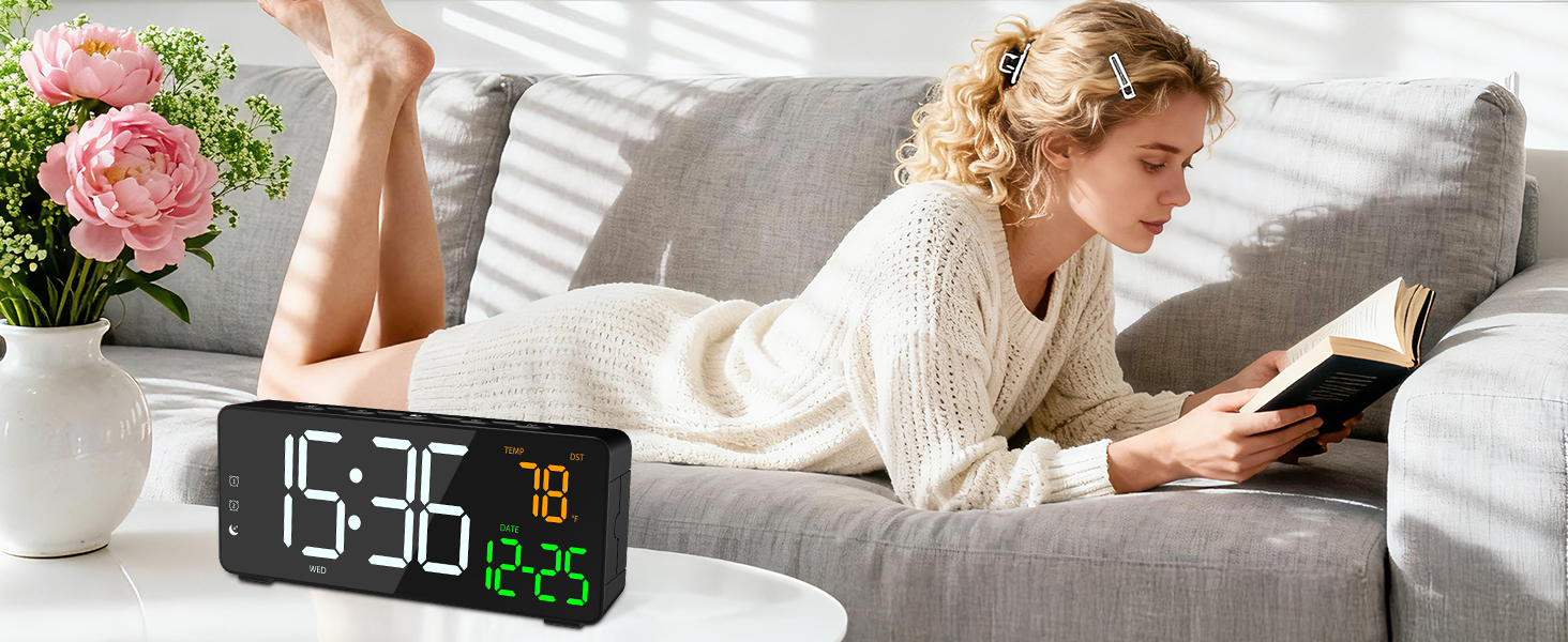 alarm clocks for bedrooms