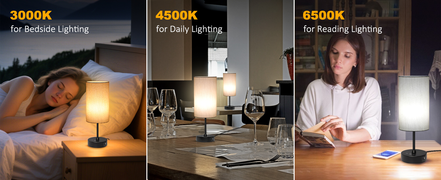 Create your own lighting effect based on the occasion, like party, reading, working, home dining.