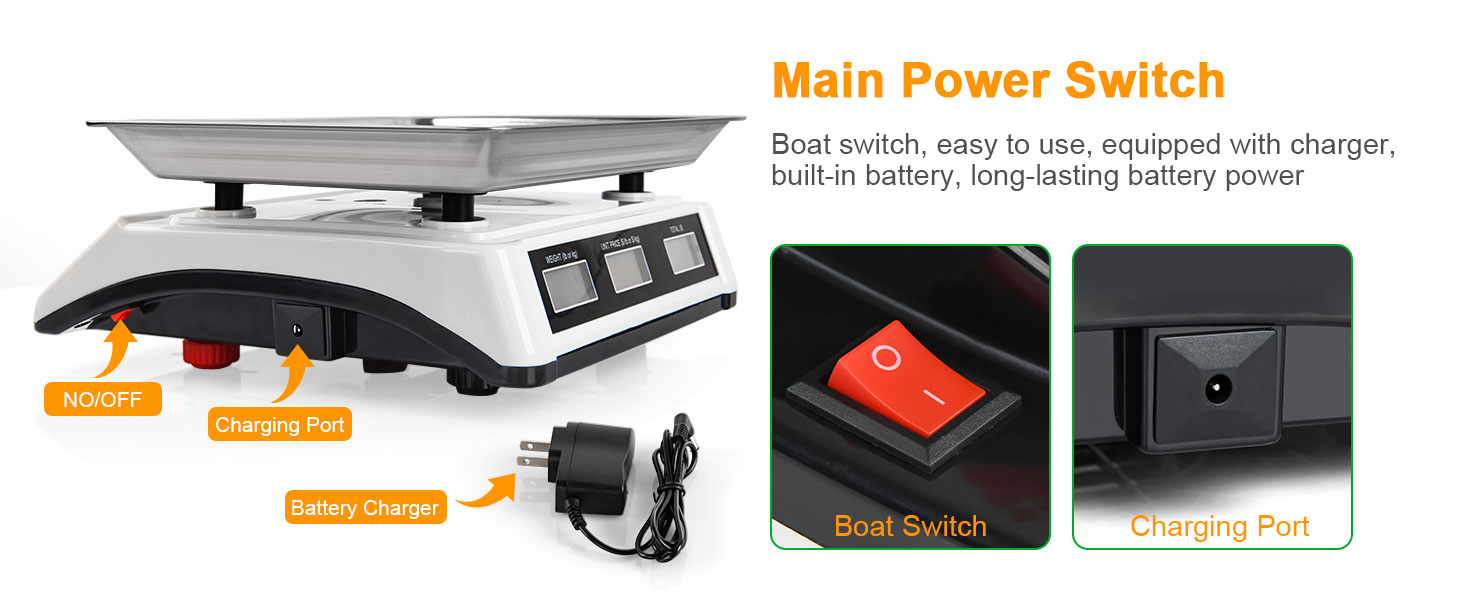  Commercial food scale