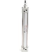 SNS Pneumatic Standard Air Cylinder S-SC 32 x 200 NPT 1/8, Bore: 1.3 inch, Stroke: 8 inch, Double...