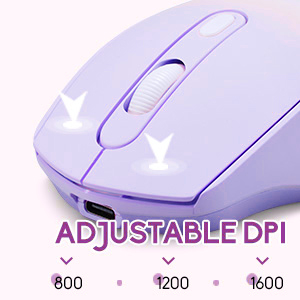 Wireless Gradient Color Bluetooth Mouse,