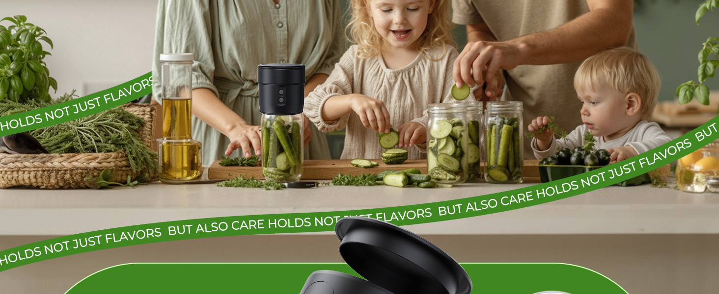 Electric Mason Jar Vacuum Sealer Kit