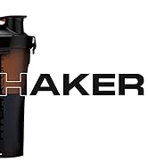 Hydra Cup DualShaker Pro 32 oz Shaker Bottle for Protein Shakes, Shaker Cup w/Handle &amp; Ball Blend...