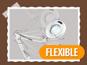 lighted magnifying light