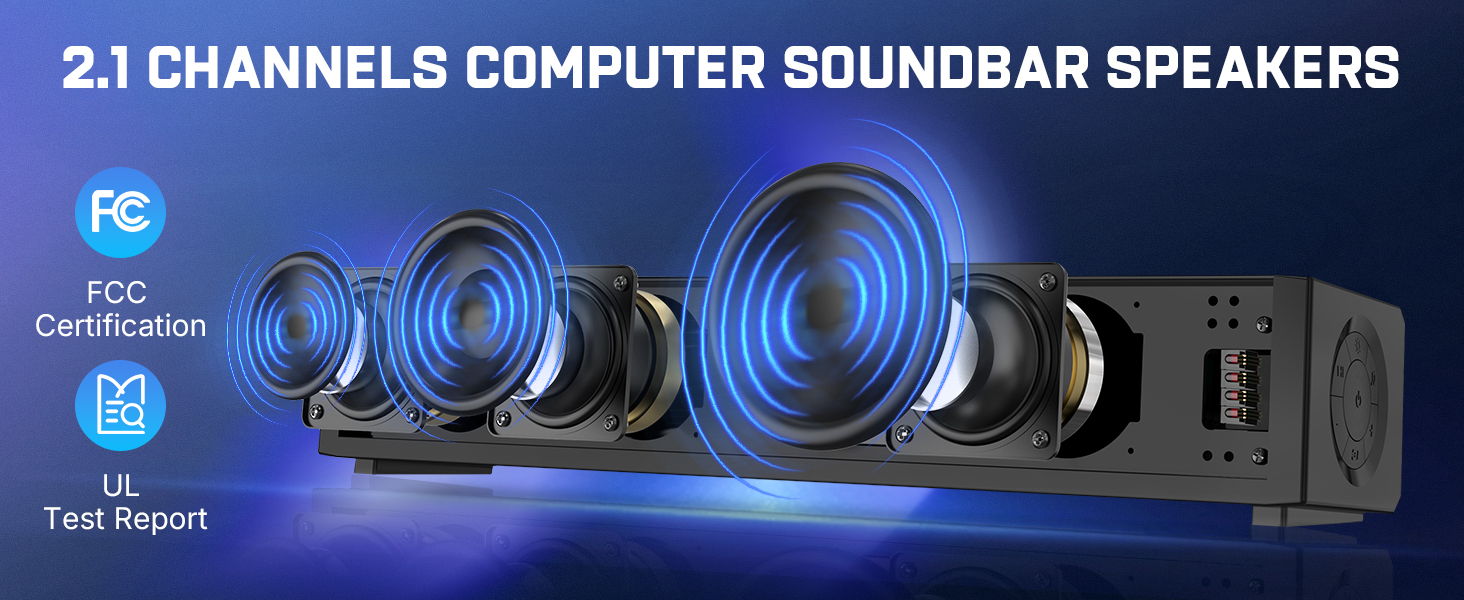 pc soundbar speakers