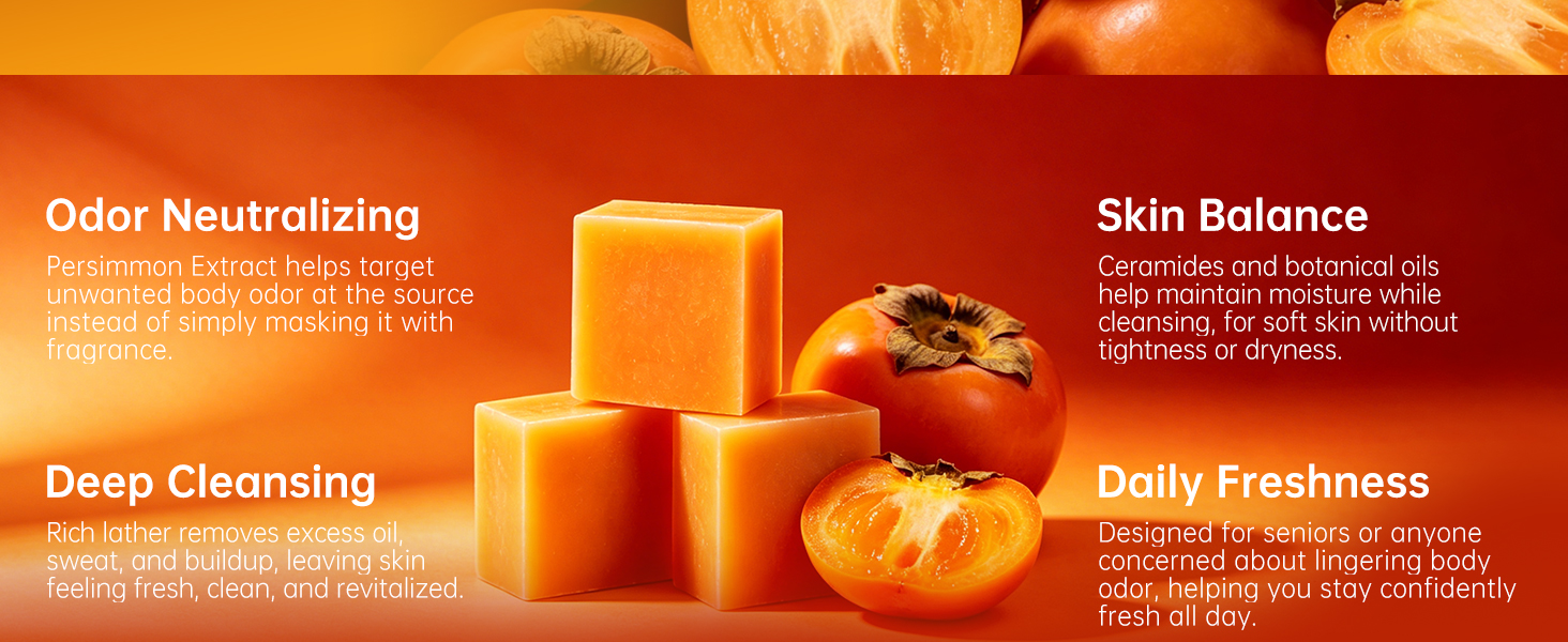 persimmon soap