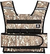 ZELUS 23lb|45lb Weighted Vest with Iron Weights for Exercise, Adjustable Weight Vest for Men, Wor...