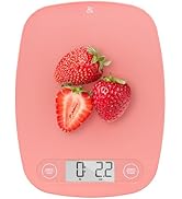 Greater Goods Food Scale – Digital Kitchen Scale, 1g Precision, Easy-Tare &amp; Quick Conversion, Sli...