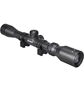 BARSKA 30/30 Crosshair Reticle Rifle Scope for .22 Plinking &amp; Rimfire Rifles - Optimal Precision ...