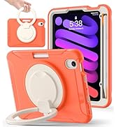 BATYUE Case for iPad mini 7 (A17 Pro) 2024/ Mini 6 8.3'' 2021,Full-Body Shockproof Protective Cas...