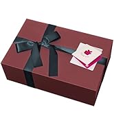 Rinrda Large Burgundy Gift Box,13.75
