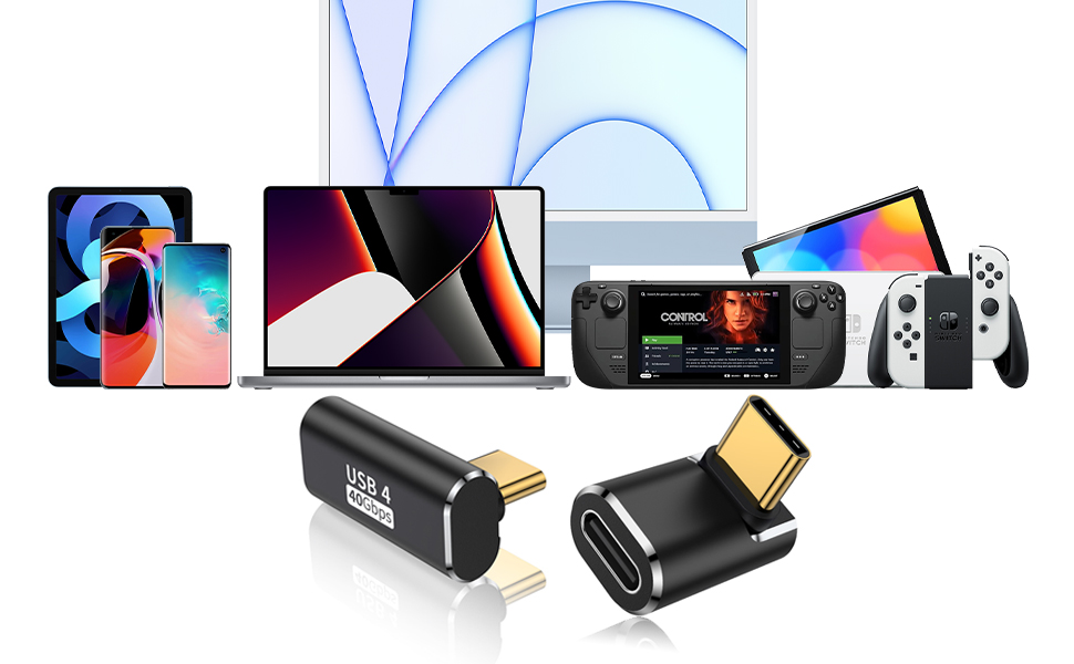 usb c right angle adapter