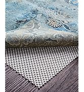 Veken Rug Gripper Pad for Hardwood Floors, Thick Cushion Non Slip Rug Pads for Area Rugs, Rug Gri...