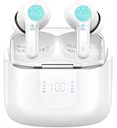 Wireless Earbud, Bluetooth Headphones 5.3 Stereo Bass Earphones 2023 Noise Cancelling Ear Buds 40...