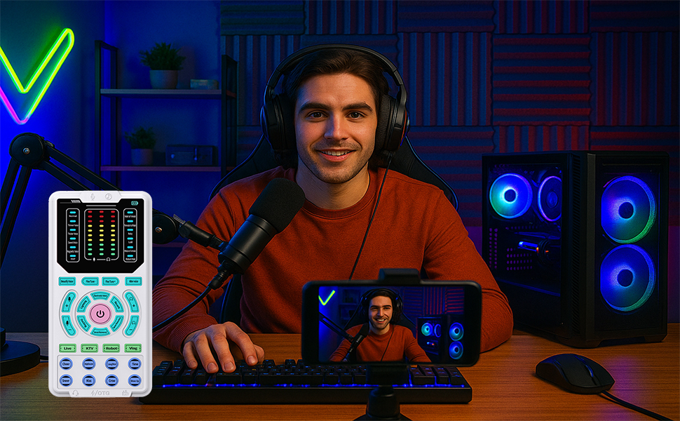 All-in-One Real-Time Voice Changer | Perfect for Gaming, Live Streaming &amp; Fun Entertainment