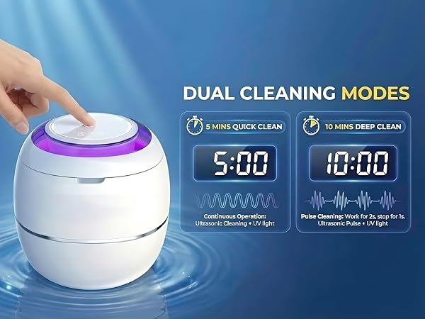 zima dental pod ultrasonic cleaner invisalign cleaning crystals makeup brush cleaner machine
