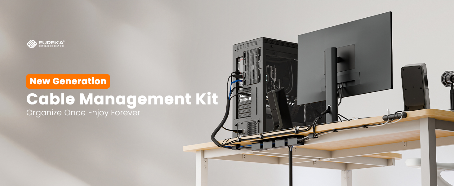 Cable Management Kit with Cable Raceway