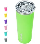 BJPKPK 20 oz Skinny Tumbler With Lid Insulated Travel Coffee Mug Stainless Steel Sublimation Wate...